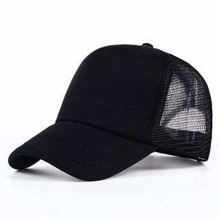 Stylish Cotton Baseball Adjustable Black Cap For Men/Women Cap