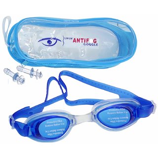 Red Brick WHIRL ANTI FOG UV PROTECTION Swimming Blue