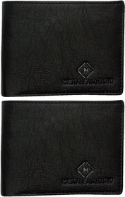 Mens Black artifical leather wallet