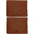 Mens Tan Artificial Leather Wallet