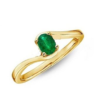                       Natural  Original 4.25 Carat Stone Panna /Emerald Ring Certified BY GLI Lab Precious Stone Ring BY CEYLONMINE                                              