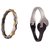Voici France - 2Pcs Fashion Charm Bracelet Sparkly Bangle Adjustable Open Exquisite Bracelet Jewellery