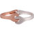 Voici France - 4Pcs Fashion Charm Bracelet Sparkly Bangle Adjustable Open Exquisite Bracelet Jewellery