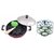 RDY appam maker patra nonstick with lid 12 Cavity and spatula and scurbber and idli stand 3 plate combo multi color