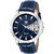 LORENZ CM-203WL-06 Combo of Men's Blue Dial Day & Date Watch and Blue Wallet