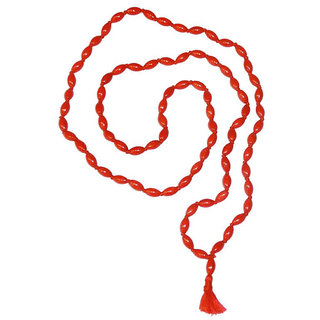                       Red Coral (Moonga) Mala or Rosary                                              