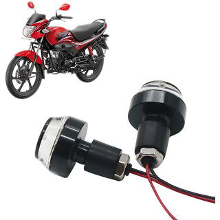 Buy Bike Turn Signal LED Handle Bar Light for Hero Passion Pro White Blue Online 199 from ShopClues