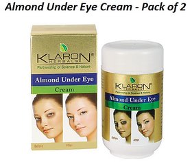 Klaron Herbals Almond Under Eye Cream (Pack of 2)
