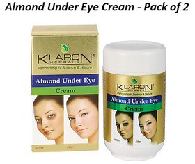 Klaron Herbals Almond Under Eye Cream (Pack of 2 )