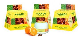 Vaadi Herbals Anti-acne Cream - Clove Neem Extract (30 gms x 3)