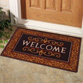 Status Multicolor Others Door Mat ( 23 X15 Inch )